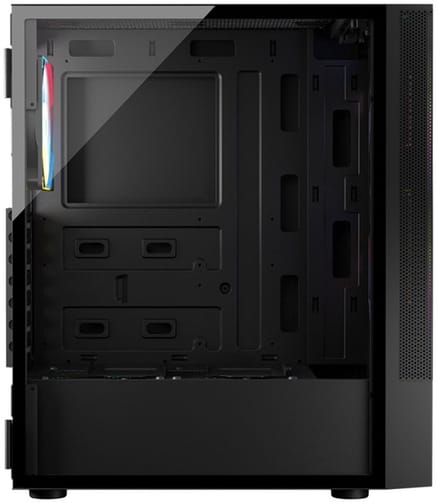 Logic Concept Arya Serie - ATX Midi-Tower Behuizing - Zwart - USB 3.0 - ARGB