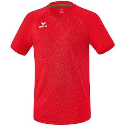 Erima Madrid Shirt Korte Mouw Heren - Rood | Maat: M