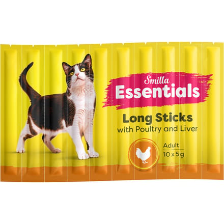 Smilla Essentiële Sticks - Gevogelte & Lever (10 x 5 g)