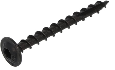 Blackline - Tellerkopschroef - TX-30 - 6 x 40mm - Zwart - Voldraad (50 stuks)