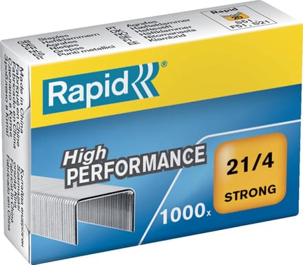 Rapid Nietjes 21/4, doos van 1.000 nietjes 10 stuks