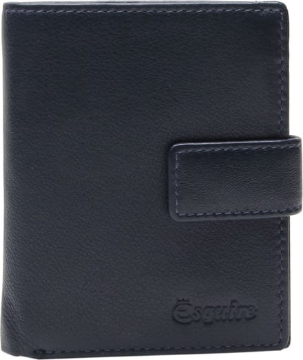 Esquire Leren portemonnee Viktoria 62 Wallet Navy donkerblauw