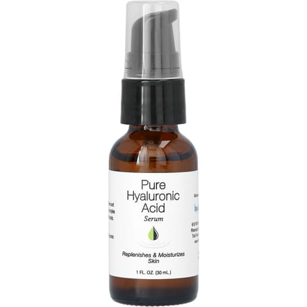 Hyalogic, Pure Hyaluronic Acid Serum, 1 fl oz (30 ml) black