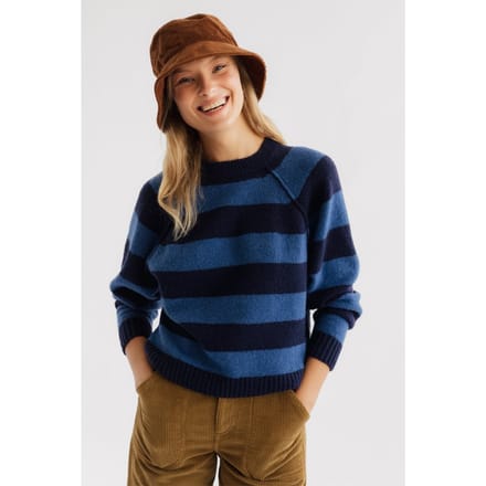 TWOTHIRDS Ballywalker Knit Blue Stripes Talla: XS | Manga Larga Outlet | Mujer | Azul