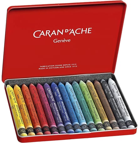 Caran D'ache Neocolor II - Wateroplosbare artist pastel - 15 stuks