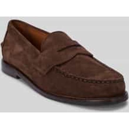 Loafer van suède