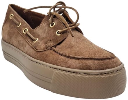Paul Green 1197-072 Soft Suede Nut | Dames mocassin