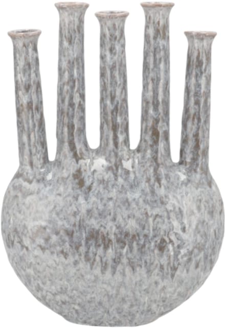 Vaas Inga Jahra grijs 46 cm - Daan Kromhout