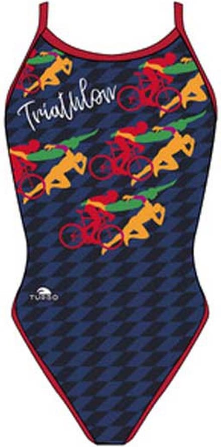 Turbo Triathlon Race Revolution Zwemkleding Blauw S Vrouw