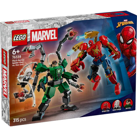 LEGO Marvel Super Heroes LEGO® MARVEL SUPER HEROES 76338 Mech-Duell: Spider-Man VS DOC OCK (76338)