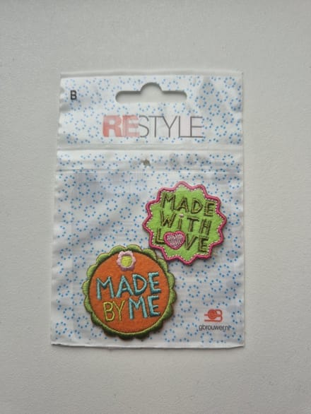 Restyle applicaties 'Made with love' en 'Made by me'