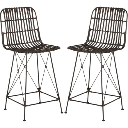 Set van 2 barkrukken Lockhart | Safavieh