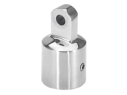 Talamex Buiskapbeslag Buiskapbeslag RVS eindstuk 25MM