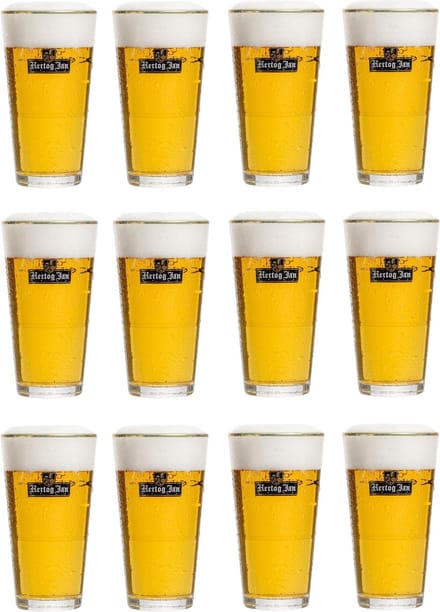 Hertog Jan Bierglazen Vaasje - 250 ml - 12 stuks