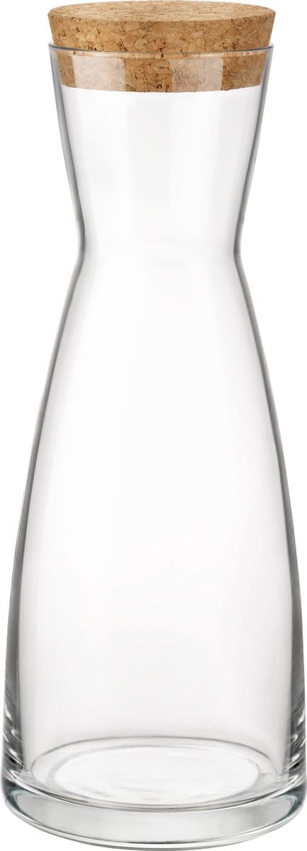 Bormioli Rocco Karaf met Kurk / Waterkaraf - Ypsilon - 1 liter