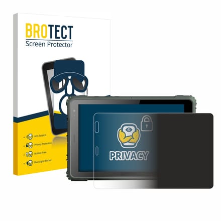 BROTECT - privacy screenprotector voor Geshem MTK6877 - Folie Beschermfolie Blauwlichtfilter
