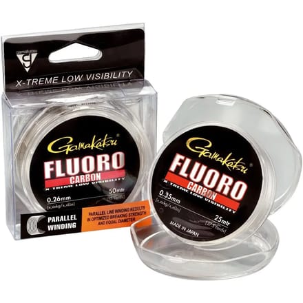Gamakatsu Fluoro Carbon 25M 0.42 mm 10.00KG
