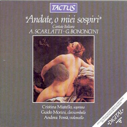 Cristina Miatello & Guido Morini - Scarlatti & Bononcini: Cantate Italiane (CD)