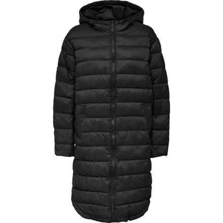 ONLY- Maat S -  ONLMELODY QUILTED COAT SHINY OTW Dames Jas