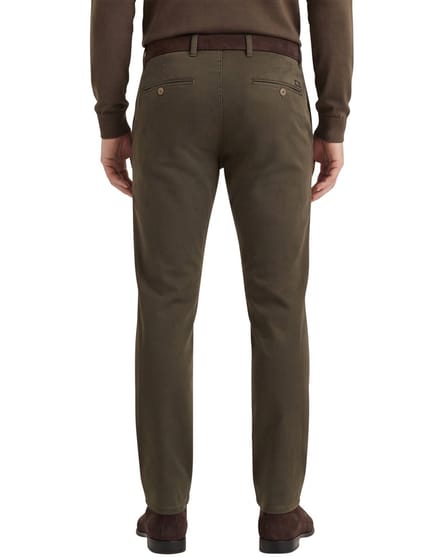 Brax katoenen broek groen
