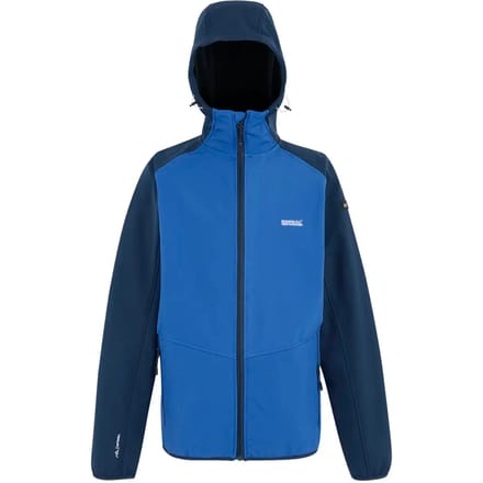 De Arec III waterafstotende wandelsoftshelljas voor heren