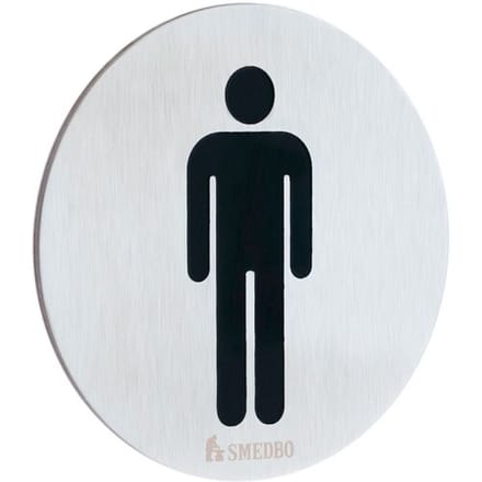 Smedbo XTRA WC shield men FS957