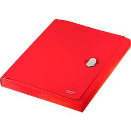 Ordner Leitz Recycle, tot DIN A4, rugbreedte 30 mm, voor maximaal 250 vel, PP, rood