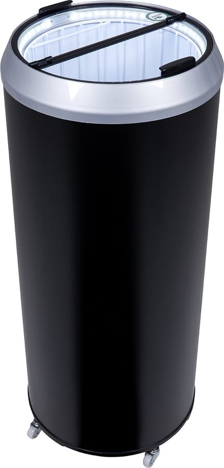 Gastro-Cool PT75 - Party Cooler/Koelton 73 Liter - LED - Zwart/Wit 414500