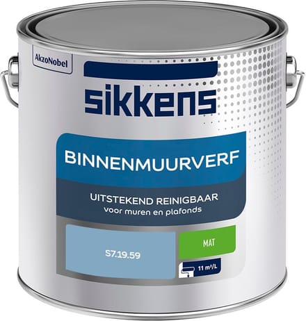 Sikkens - Binnenmuurverf Mat - S7.19.59 - Mengverf - 2,5 L