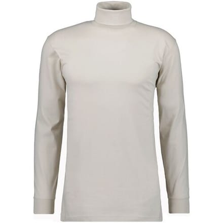 Ragman Long Sleeve Uni Col T-Shirt Single Jersey Licht Beige / male