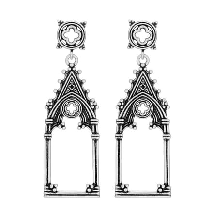 Restyle - Cathedralis Oorbellen - Zilverkleurig