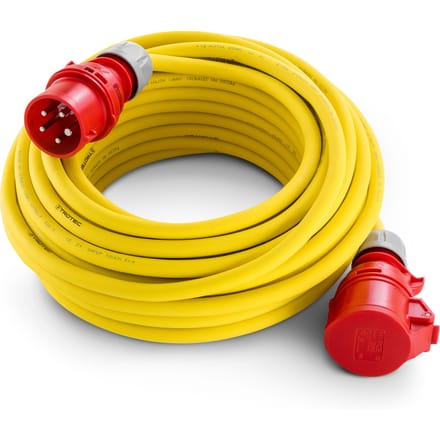 Professionele verlengkabel 20 m / 400 V / 2,5 mm² - Made in Germany