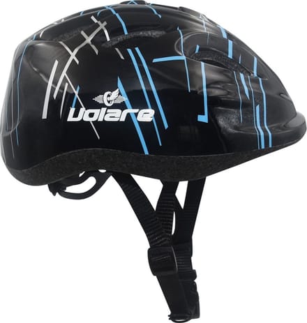 Volare Fietshelm - Kids - Zwart - 47-51 cm