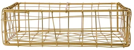 House Doctor - Napkin basket - HDBring - Golden