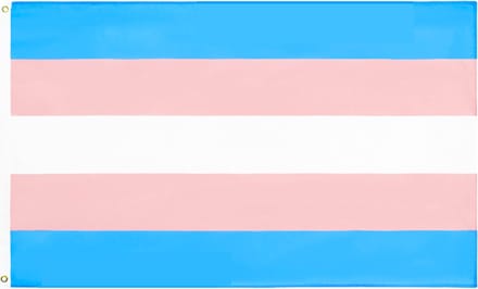 Transgender Vlag - 90x150cm - Pride Flag - LGBTQ - Transgender