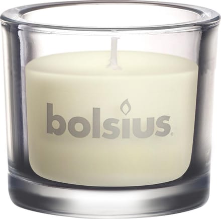Bolsius Kaars In Glas Chic 9,2 Cm Wax Ivoor