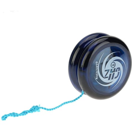 Magie Yoyo D1 Polycarbonaat-Kunststoff-Schleife Star Burst-systeem met string blauw