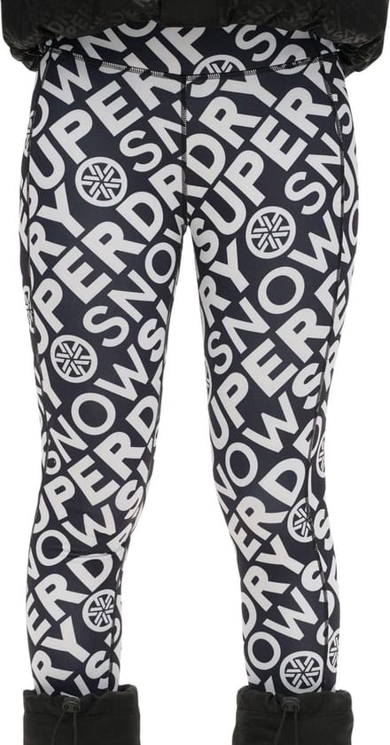 Superdry Base Layer Thermolegging Dames - Maat 8