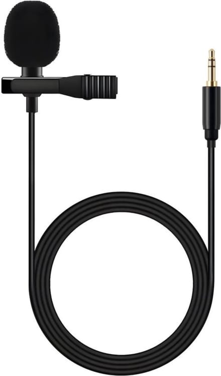 Externe Microfoon | 3 Meter | Universeel | 3.5 mm Jackplug