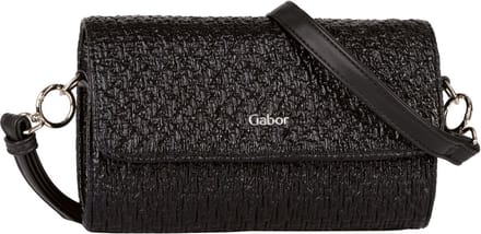 Gabor Schoudertas Koppeling Abeline Clutch Black Zwart