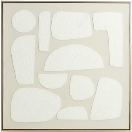 Light & Living - Ornament NIEVES - 80x3.5x80 cm - Bruin