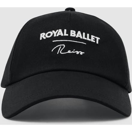 Reiss Embroidered Logo Cap Black Taglia: OS | Cappelli Outlet | Uomo | Nero