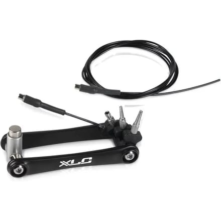 XLC TO-S86 Kabeldoorgeleider - Internal - Zwart/Zilver