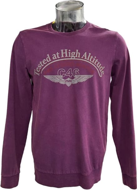 PME Legend Longsleeve Trui Paars - Maat M