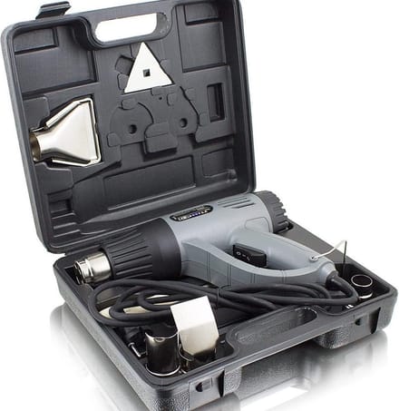 Heteluchtpistool / Verfafbrander - 2000 Watt - Incl. Koffer & Accessoires