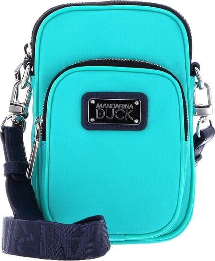 MANDARINA DUCK Telefoontasje Schoudertas Style Phone Holder Lapis Turquoise