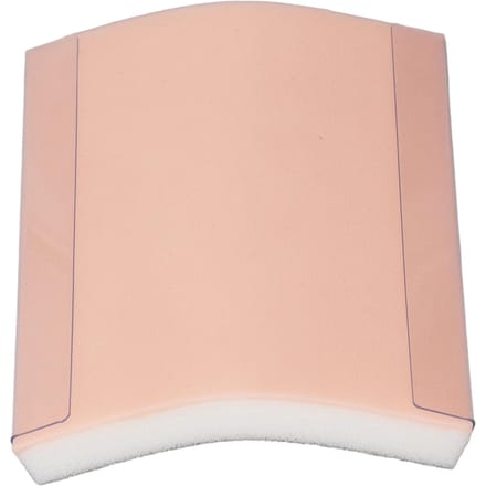 Hechting Huid Oefenpad Dubbel Ooglid Draad Training Herbruikbaar Huid Injectiepad voor Student beige