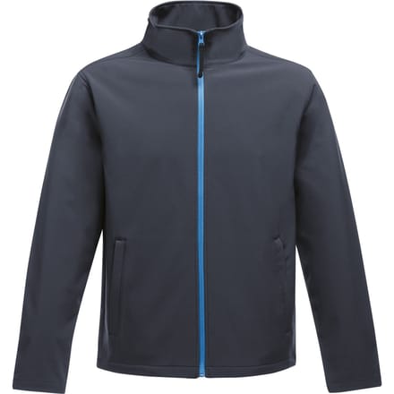Regatta Opmerkelijk Heren Ablaze Afdrukbaar Softshell-jasje (Marine / Frans Blauw)