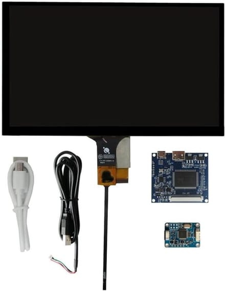 Draagbaar LCD Scherm - Mini Touchscreen Display - DIY Projecten Uitbreiden - Universele Compatibiliteit - 9 inch - Niet gespecificeerd