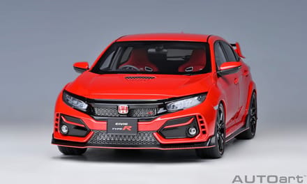 AUTOart 1/18 Honda Civic Type R (FK8) - 2021, Flame Red